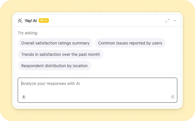 AI-Powered Response Analysis