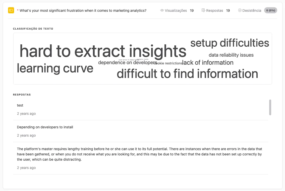 Introducing AI Text Classification for Open Questions