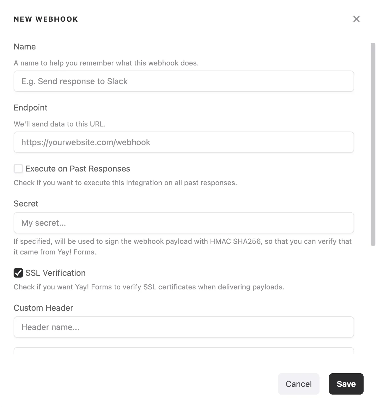 Introducing Optional Past Webhook Execution