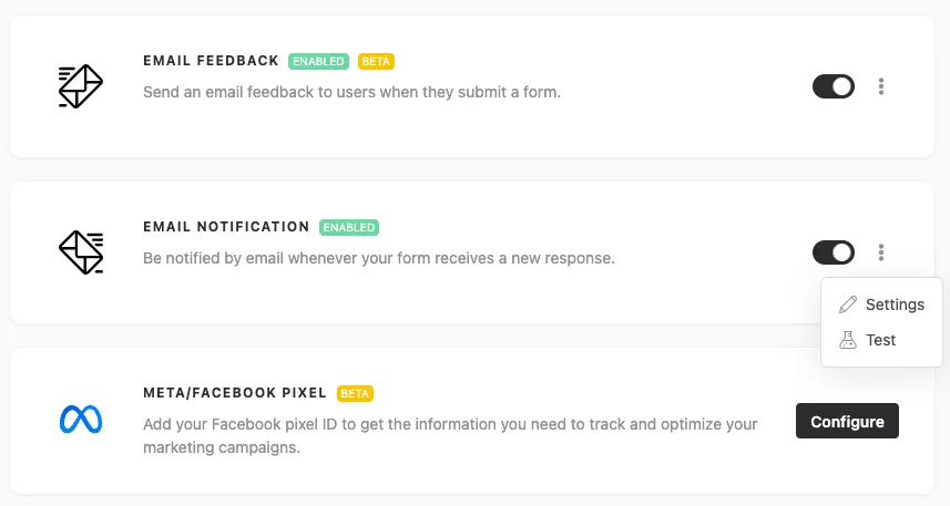New Feature: Pause, Activate, and Test Integrations and Webhooks
